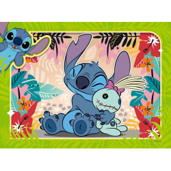 Disney Stitch Ravensburger Jigsaw Puzzles 4 in a box