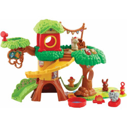 VTech Animal Fun Treehouse Interactive Toy with Phrases and Sounds