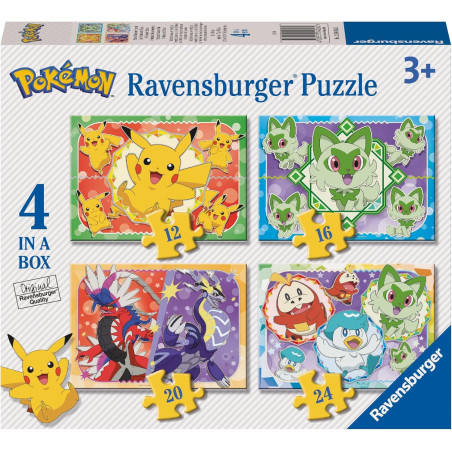 Ravensburger Pokemon 4 in a Box Puzzles