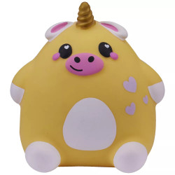 Smooshzees: Cutezees 8.9cm Series 1 Yellow Unicorn Buttercup
