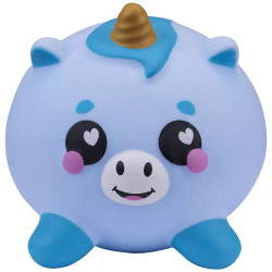 Smooshzees: Luvzees 11.4cm Series 1 Blue Unicow Boltz