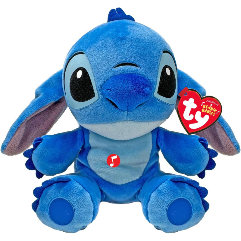 Ty Disney Beanies Stitch Plush Toy Sounds Ty Disney Beanies Stitch Plush Toy Sounds