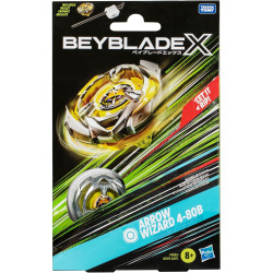 Beyblade X Arrow Wizard 4-80B Starter Pack Top and Launcher