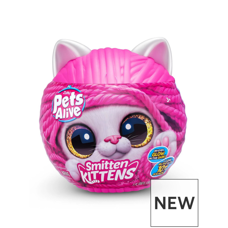Pets Alive Smitten Kittens Surprise Electronic Soft Plush Zuru Assortment