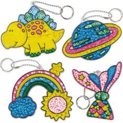 Galt Suncatcher Keyrings Suncatcher Craft Kits for Kids