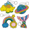 Galt Suncatcher Keyrings Suncatcher Craft Kits for Kids