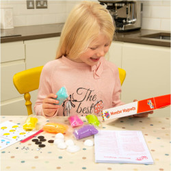 Galt Monster Magnets - Air Drying Clay Modelling Craft Kit for Kids