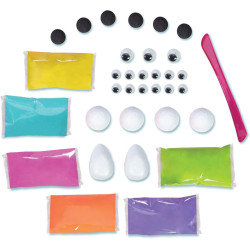 Galt Monster Magnets - Air Drying Clay Modelling Craft Kit for Kids