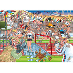 Wasgij Original 44 Summer Games 1000 Piece Jigsaw Puzzle