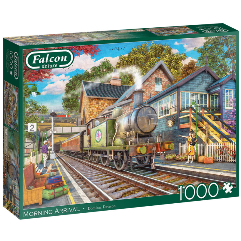 Falcon de luxe Morning Arrival 1000 Piece Jigsaw Puzzle Falcon de luxe Morning Arrival 1000 Piece Jigsaw Puzzle