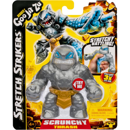 Heroes of Goo Jit Zu Stretch Strikers Stretchy Action Figure Thrash