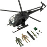 World Peacekeepers Combat Helicopter with Military Figures 1:18