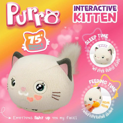 Teksta PURRO The Interactive Smart Kitty Pet