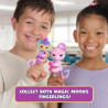Fingerlings Interactive Magic Mood  Baby Monkey Norah (Teal & Purple)