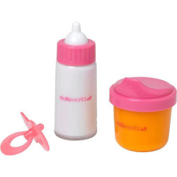 Dollsworld Magic Baby Doll Bottles & Dummy Set