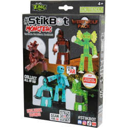Zing StikBot Monster Werewolf Pack