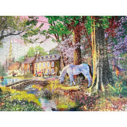 Gibsons 1000  New Forest Ponies Piece Jigsaw Puzzle