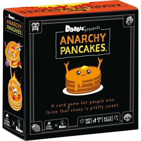 Anarchy Pancakes Dobble Family Card Game Ages 8+