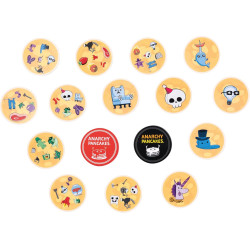 Anarchy Pancakes Dobble Family Card Game Ages 8+