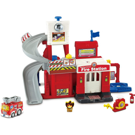 VTech Toot-Toot Drivers Fire Station Car Playset