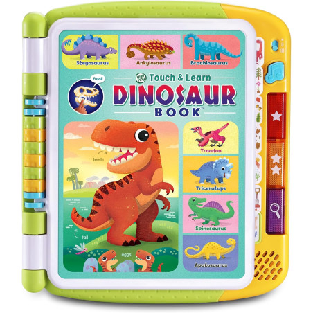 LeapFrog Touch & Learn Dinosaur Book, Educational & Interactive Book