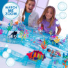 Zhu Zhu Aquarium Bubble Ball & Surfboard Starter Playset WITH Fish