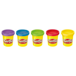 Play-Doh 4+1 Cans/Tubs Of Dough