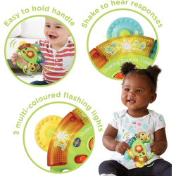 VTech Baby Shaking Sounds Tambourine Sensory Toy