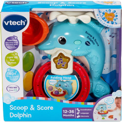 VTech Scoop & Score Dolphin, Interactive Bath Toy