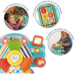 VTech Baby Beep Beep Baby Driver Steering Wheel Toy