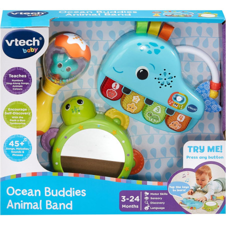 VTech Baby Ocean Buddies Animal Band 3 Interactive Musical Instruments