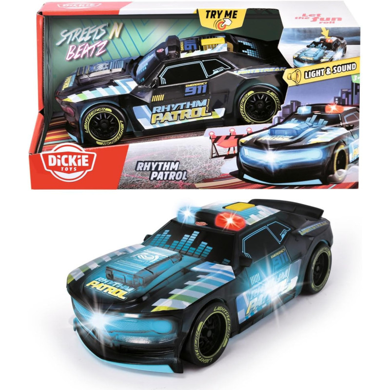 Dickie Toys Rhythm Patrol Lights & Sounds Toy Vehicle Dickie Toys Rhythm Patrol Lights & Sounds Toy Vehicle