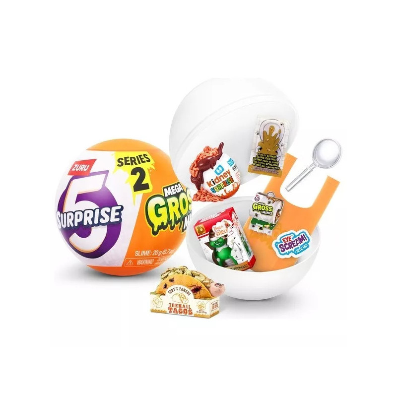 Mini Brands 5 Surprise Mega Gross Minis Series 2 capsule by ZURU