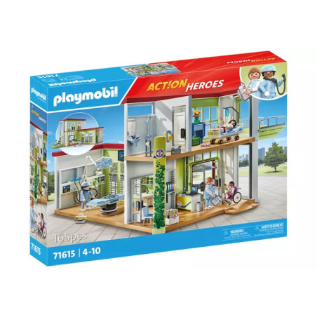 Playmobil Action Heroes Modern Hospital 71615