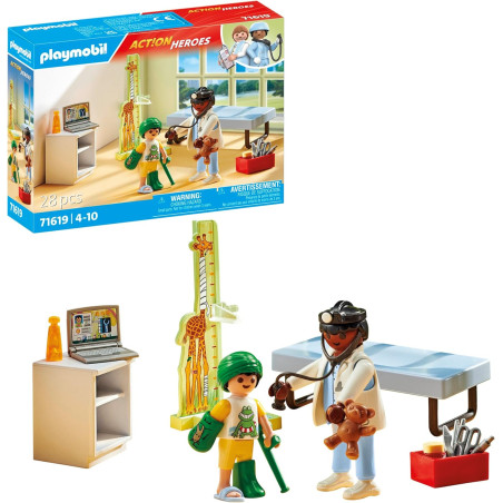 Playmobil 71619 Action Heroes: Pediatrician