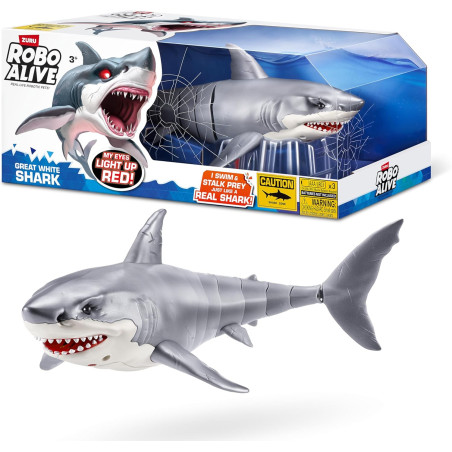 ROBO ALIVE Great White Shark by Zuru