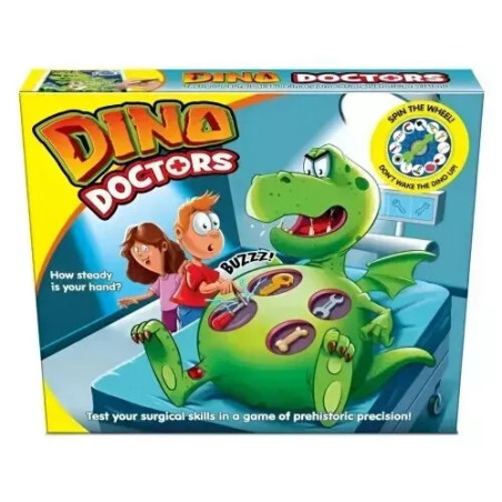 Dino Doctors Surgical Skill Dinosaur Fun Dexterity Board Game