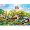 Gibsons Below Corfe Castle 1000 Piece Jigsaw Puzzle
