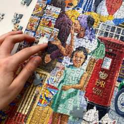 Gibsons Heading for the Beach 1000 Piece Jigsaw Puzzle