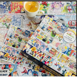 Gibsons A Year in Great Britain 1000 Piece Jigsaw Puzzle