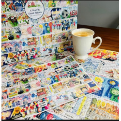 Gibsons A Year in Great Britain 1000 Piece Jigsaw Puzzle