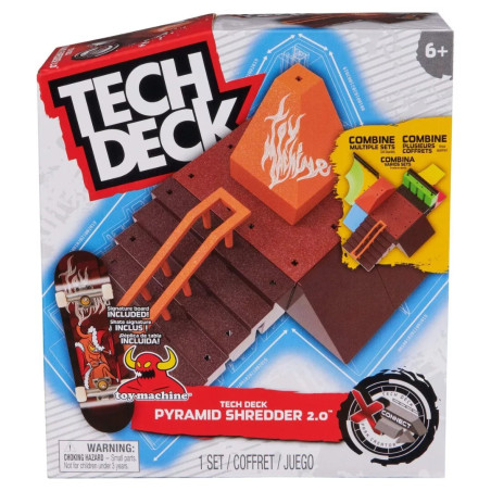 Tech Deck - Quarter Bowl Ruckus Creator Customisable and Buildable Ramp Set