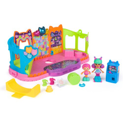 Gabby’s Dollhouse, Party Room Playset with Exclusive Toy Figures
