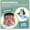 TOMY Toomies Swimming Bluey - Toddler Bath Bluey Toy with Pull String Seahorse