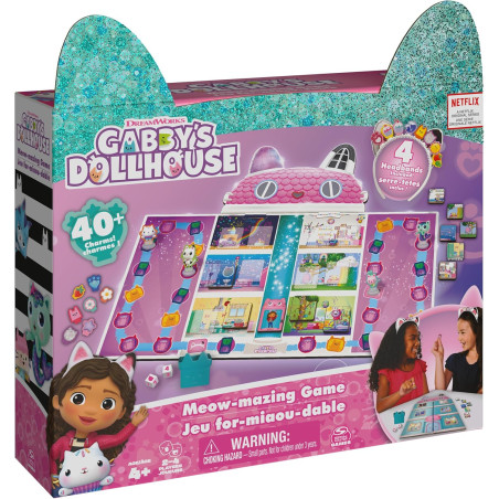 Gabby’s Dollhouse, Meow-mazing Board Game