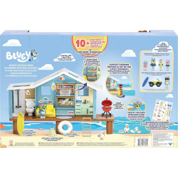Bluey's Beach Cabin Playset, With Exclusive Bluey Figure With Goggles