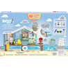 Bluey's Beach Cabin Playset, With Exclusive Bluey Figure With Goggles