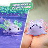 Fingerlings Interactive Baby Axolotl, Auggie (Purple) Swims & Lights Up