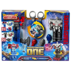Transformers Toys Heroes and Villains Optimus Prime and Megatron 2-Pack Action Figures