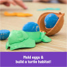 Kinetic Sand, Project Planet Turtle Beach with 396g Play Sand